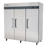 C-3F-HC 3 Door Reach-In Freezer 77.8″W 72ft